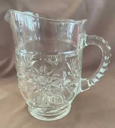 Small Pitcher Star of David Early American Prescut, View more