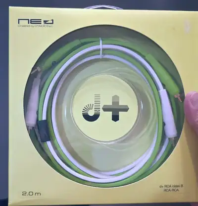 2 Meters - Oyaide Neo RCA Cables for Audio - NEW, View more