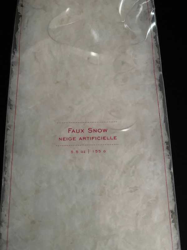 NEW Faux Snow Flakes - Pottery Barn Christmas in Holiday, Event & Seasonal in Markham / York Region