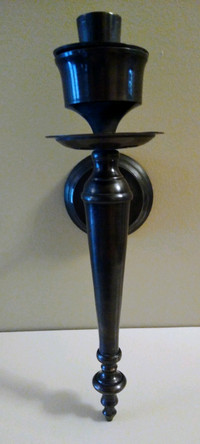 Decorative Wall-Mounted Candle Sconce