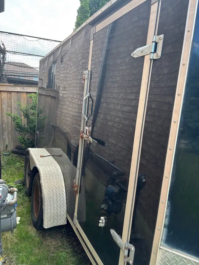 6x12 enclosed trailer with ramp door in Cargo & Utility Trailers in Markham / York Region - Image 5