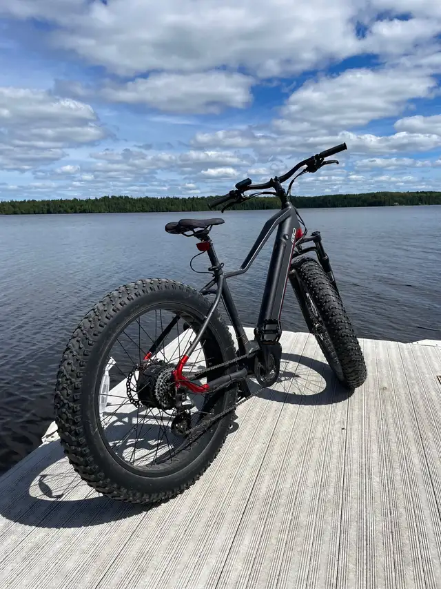 iGO Extreme 3.0 Fat Tire eBike  Low Kms, Charger + Unused Extras in eBike in Calgary - Image 2