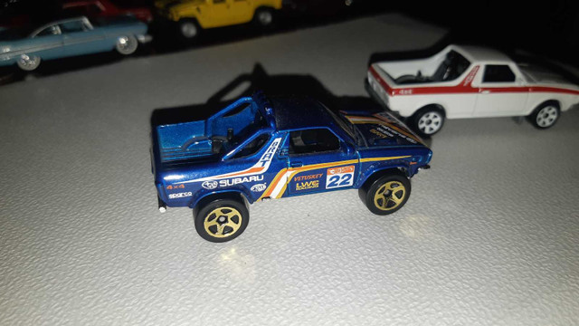 Subaru Brat loose 1/64 lot of 2 Hot Wheels/Matchbox  in Toys & Games in Guelph - Image 4