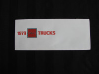 1979 GMC Trucks Fold-out Sales Pamphlet
