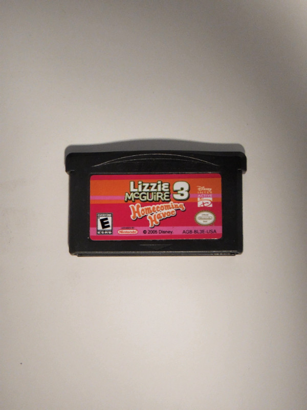 Lizzie McGuire 3 Homecoming Havoc (Nintendo Game Boy Advance) in Older Generation in Kitchener / Waterloo