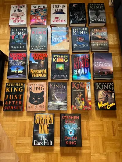 Stephen King Books (Hardcovers, $15+), View more