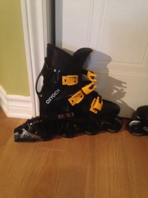 Inline Skates Vintage Oxygen XE 5.1, Women's, Black, 25.5628632852296981225