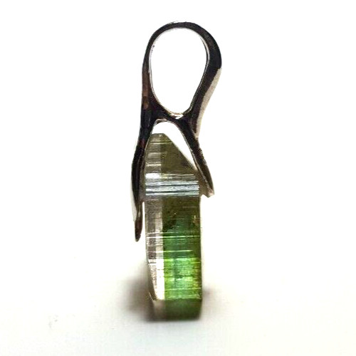 Green Tourmaline Slice Crystal Pendant in Jewellery & Watches in Sudbury - Image 3