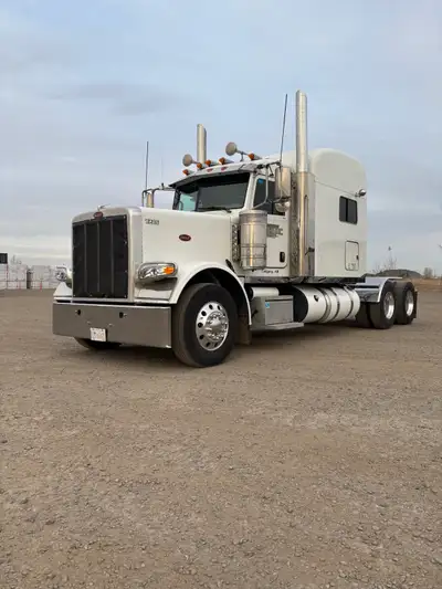 2020 Peterbilt 389 - 510hp / 1850 torque MX-13 - 18 speed manual - 252” wheelbase - 13,200 lbs front...