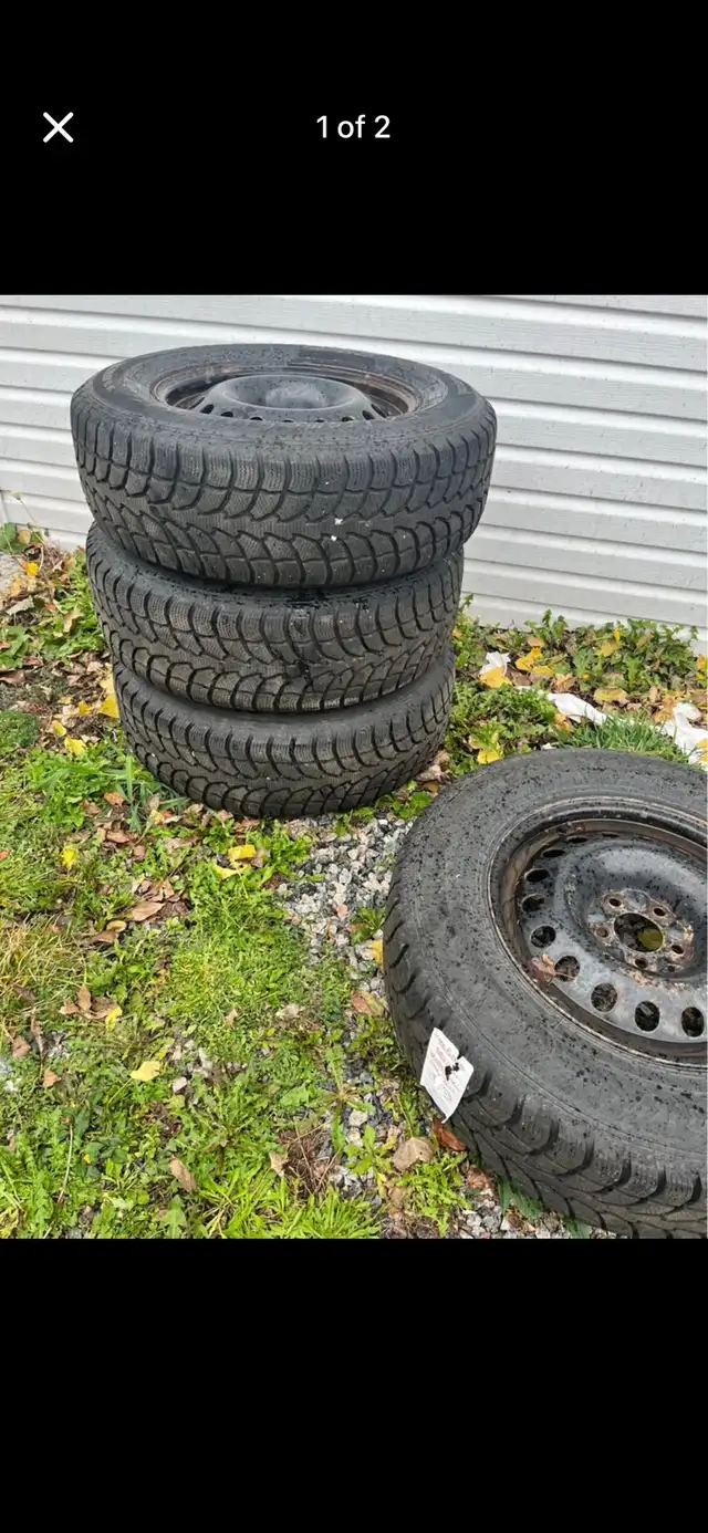 245/70/17 Winter Tires on steel rims in Tires & Rims in Cape Breton - Image 2