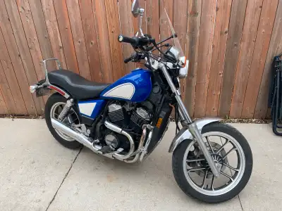 For sale is a 1984 Honda VT500C Shadow, a classic cruiser known for its reliability and smooth ride,...