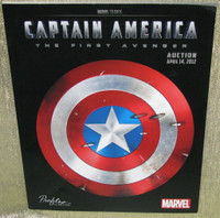 CAPTAIN AMERICA THE FIRST AVENGER AUCTION CATALOGUE - MARVEL