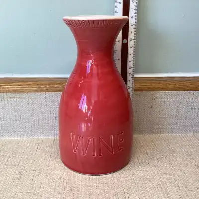 7½"  Ceramic Wine Decanter, View more