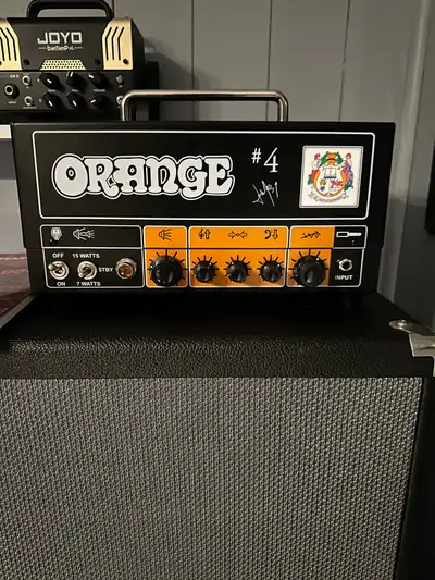 Orange Jim Root Dark Terror Amp with Traynor Cab, View more
