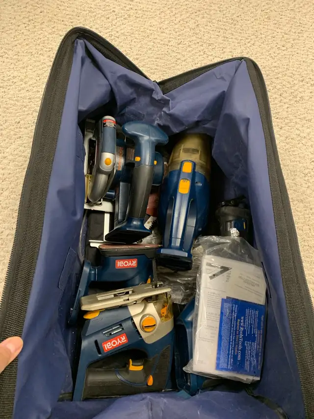 Ryobi 18V One+ Tool Kit with bag in Power Tools in St. Albert - Image 10