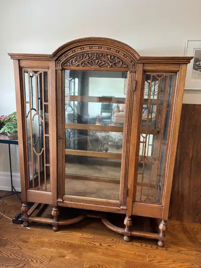 Antique china cabinet, View more