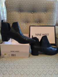 New Nine West Boots. Size 8. Black. Never Worn.