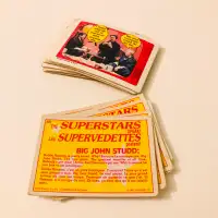 1985 WWF O Pee Chee Wrestling Cards Superstars Speak Lot of 21