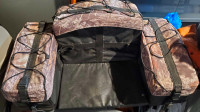 ATV seat cover with storage