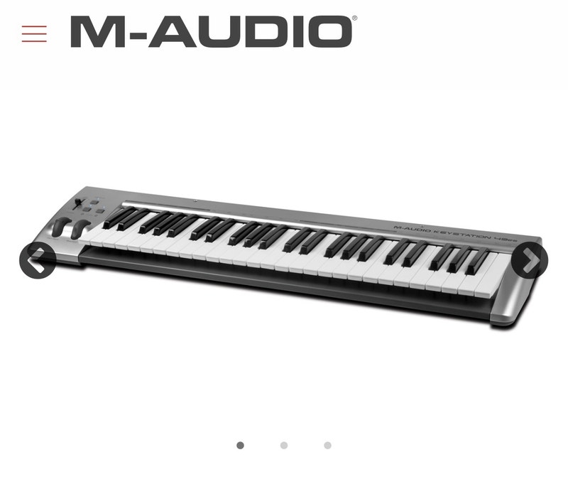 MAudio KeyStudio 49 Note USB Keyboard Pianos & Keyboards City of