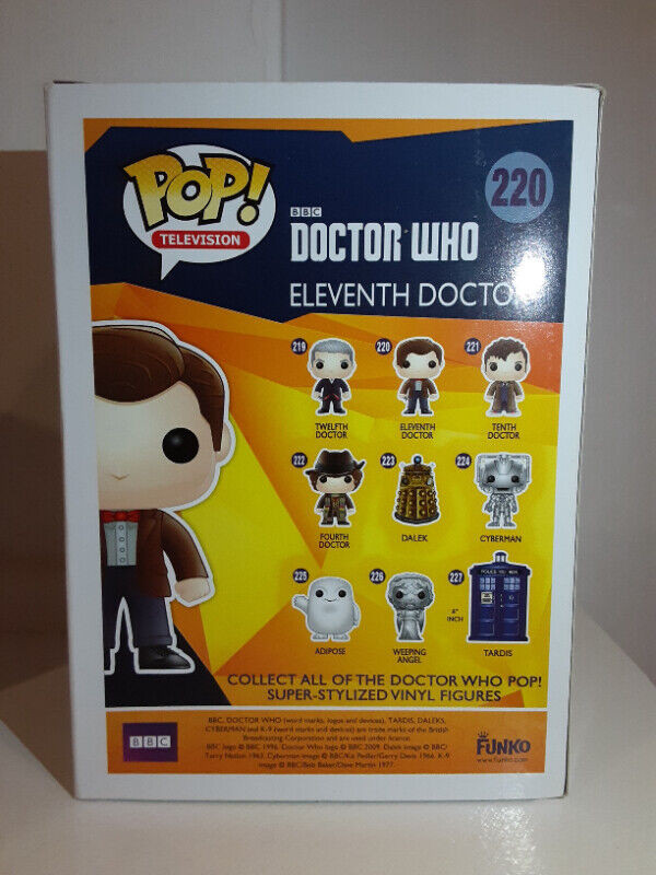 Eleventh Doctor Funko Pop - Doctor Who Hot Topic Exclusive in Arts & Collectibles in City of Toronto - Image 2