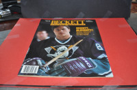 Beckett Hockey monthly magazine # no 65 march 1996 teemu selanne