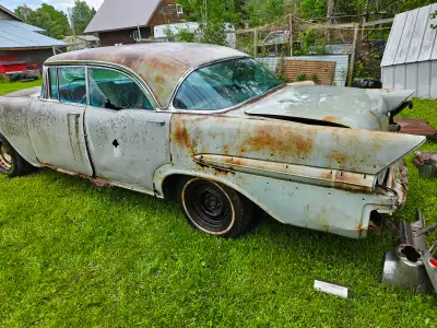 Trade for 16'-20' camper, Shovelhead project, big block and 4-speed, or 57 Chevy project. 1957 Ponti...
