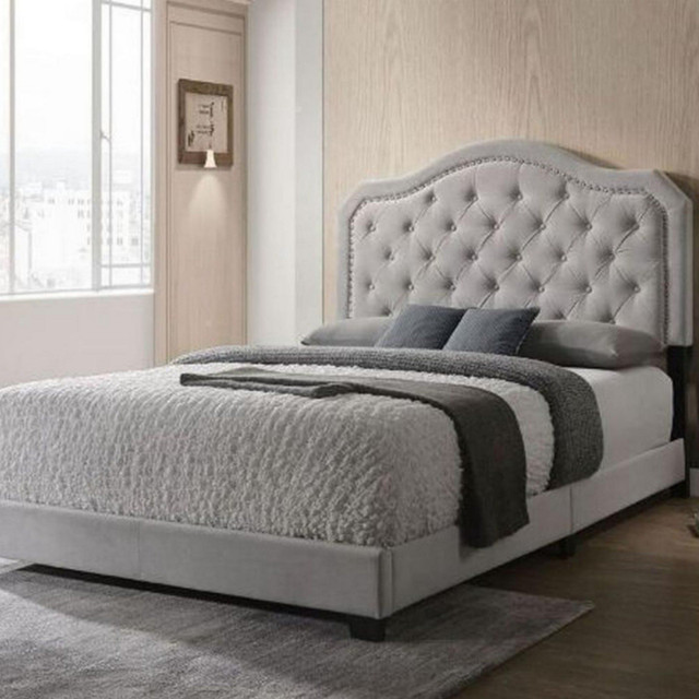 New Sleek Extara Queen sized Bed for Comfort Clearance Sale in Beds & Mattresses in Belleville