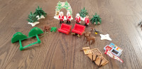 Vintage 1984 Christmas Playmobil Set