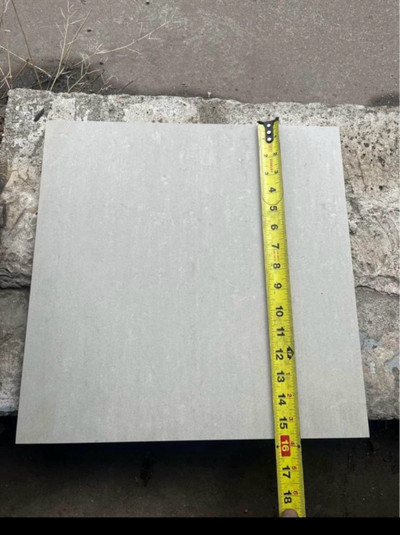 Grey matte proclein tiles 