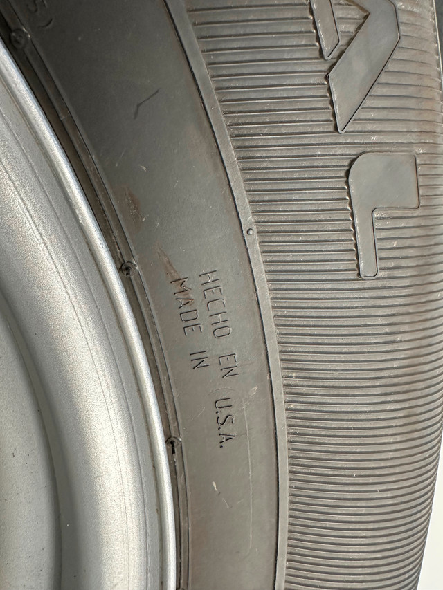 4 General Grabber 255/70/17 tires with rims in Tires & Rims in Mississauga / Peel Region - Image 3