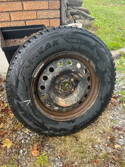 Set of 4 215/70R16 used 2 years . 280 or best offer, want gone asap