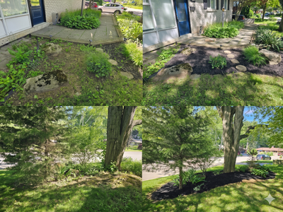 Summer is here, and it's time to get your space in tip-top shape! All photos are of completed jobs....
