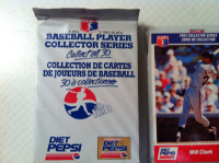 1992 Diet-Pepsi Canada Unopened Baseball Wax Packages