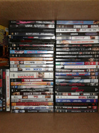 lot of dvds