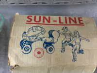 Vintage Sun-Line Roller Skates with key