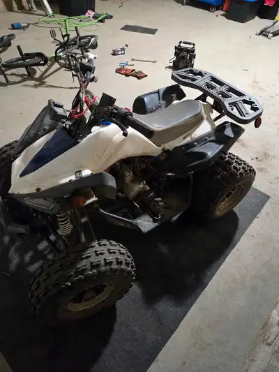 Gio 125 quad Runs very well Just needs battery Can be heard running
