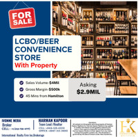 LCBO BEER CONVENIENCE STORE FOR SALE 