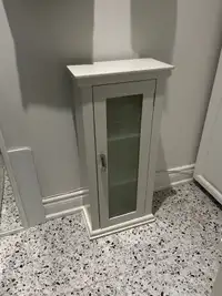 White Bathroom cabinet