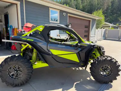 Can Am Maverick & Trailer for sale. 485Km with lots of add ons. ($30K plus worth of add ons) Add Ons...
