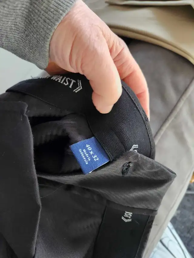 Men's Black Casual Pants  in Men's in Edmonton - Image 4
