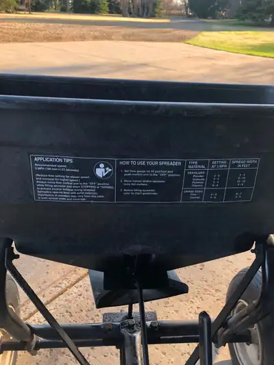 Pull Behind Fertilizer/Grass seed Spreader, View more