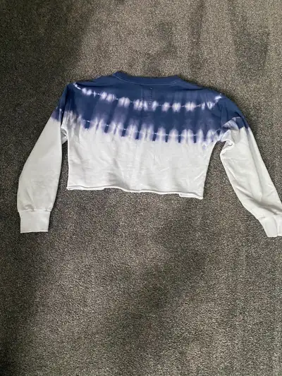Cropped tie dyed pullover - girl's size/age 12 (GAP), View more