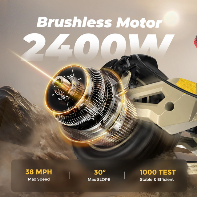 The perfect gift for the speed demon. The Zeus Cruiser Pro. in eBike in Vancouver - Image 3