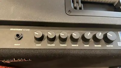 Fender Mustang GT200 Amplifier with Foot switch pedal, View more