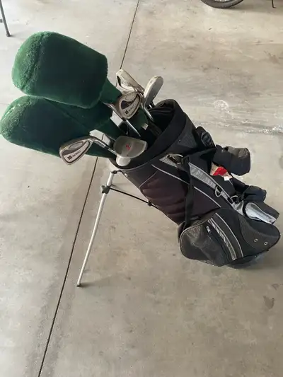Select Golf Clubs and bag, View more