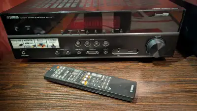 Yamaha RX-V377 Home Theater Receiver, View more