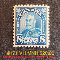 Canadian stamp #171 VF MNH