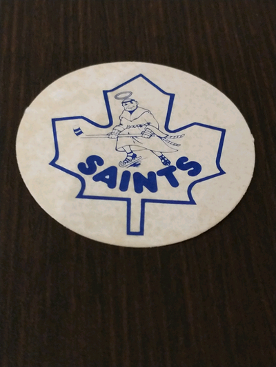 Rare Newmarket/St. Catharines Saints AHL hockey sticker (Leafs), View more