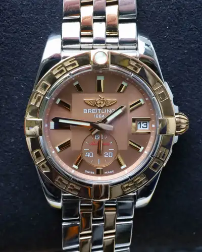 Breitling Galactic 36 Automatic Gold & Stainless Steel Watch, View more